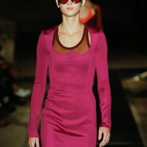 Givenchy NWT Runway Dress Long Sleeve SEXY S 4